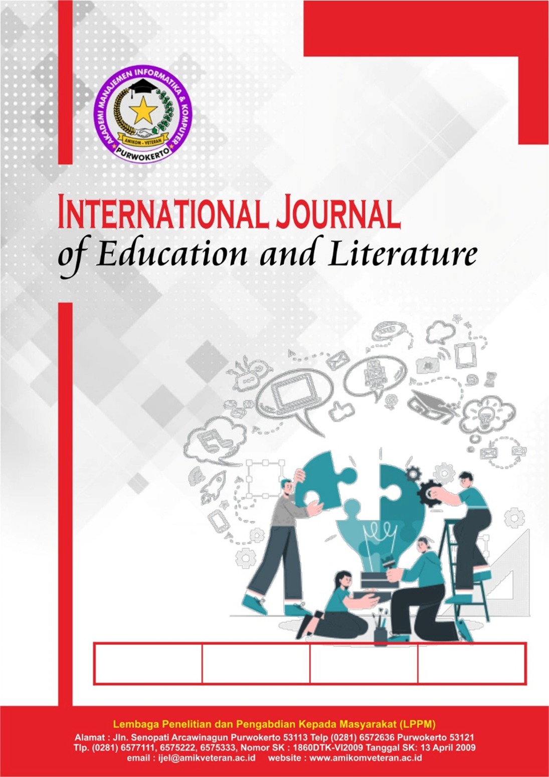 					View Vol. 3 No. 1 (2024): April : International Journal of Education and Literature
				