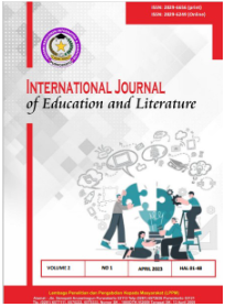 					View Vol. 2 No. 3 (2023): December : International Journal of Education and Literature 
				